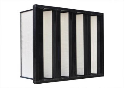 W型V型组合式亚高效过滤器有效过滤面积大,使用寿命长。