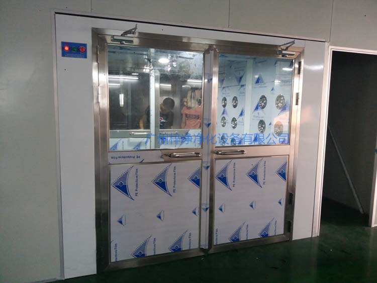 普通货淋室安装现场