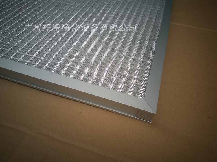 铝网初效过滤器主要应用于耐酸碱、耐高温场所。