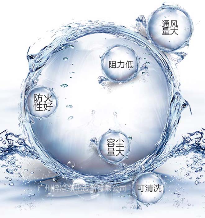 G4空气过滤器通风量大、容尘量大