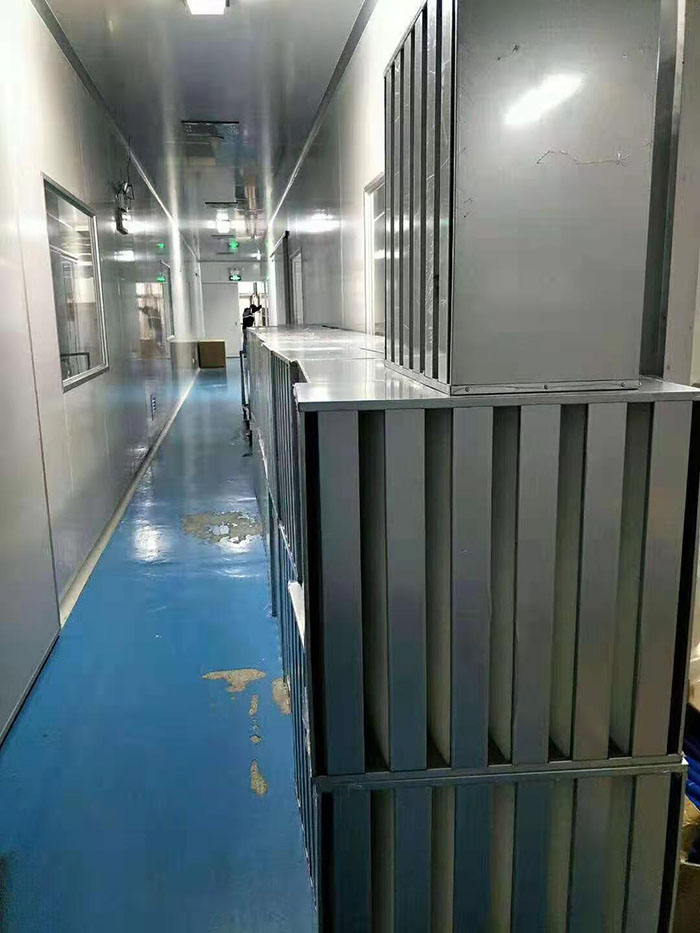 V型W型高效空气过滤器框材选择：铝板折框、镀锌框、不锈钢框、塑胶框